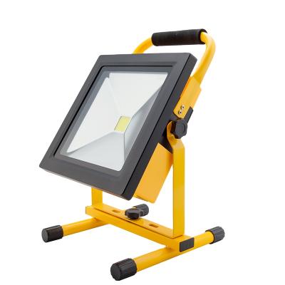 China Theme Park CE Rohs 30W Travel 30W Portable Slim Waterproof Rechargeable Led Spotlight Ip65 Flood Light Outdoor 30 Watt for sale