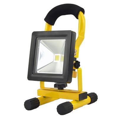 China Road 10W 20W 30W 50W High Lumen 3 Years Warranty Work Portable LED Camping Light Rechargeable Flood Light Aluminum for sale