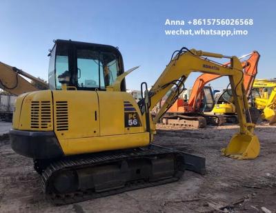 China Construction worksÂ   mini used komastu excavator pc56 /pc55 pc60 mini digger for sale for sale