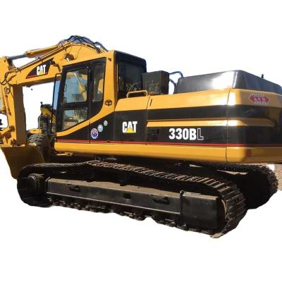 China Construction worksÂ   Cheap Used Supply 330B 330D Forklift Crawler Excavator for sale