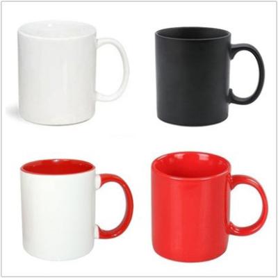 China NEW Eco-Friendly Sustainable Wholesale Ceramic Mug New Custom Ceramic Mug 11oz White Ceramic Coffee Mug for sale