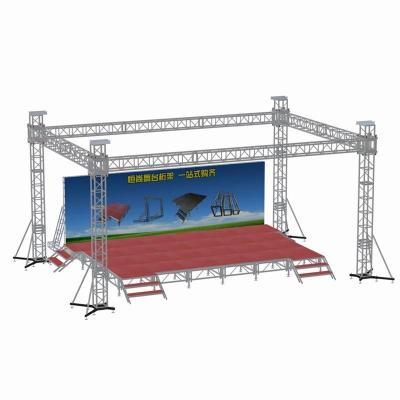 China Adjustable Legs Discounting Super Easy Silver 10ft Truss 30x30 Aluminum Truss Price for sale