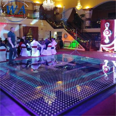 China Modern Portable Led Luminous Flooring Decoration Night Club Dance Floor for sale