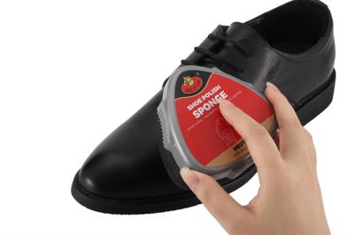 China Shoe Shine Sponge Instant Restore The Shine Of Your Leather Shoes With Shoe Polishing Hotel Supplies OEM for sale