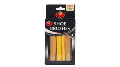 China premium shoe brush Kit cleaning Wooden Brush Shoe Polish Cloth Polishing Cleaning for sale