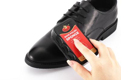 China Shoe Shine Sponge Leather Polish Instant Bright Effective Shoe Cleaning Manufacturer ODM for sale