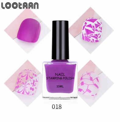 China High Quality Professional Beauty Care Nail Tool Nail Stamping Polish 10ml Nail Polish For Manicure Printing for sale