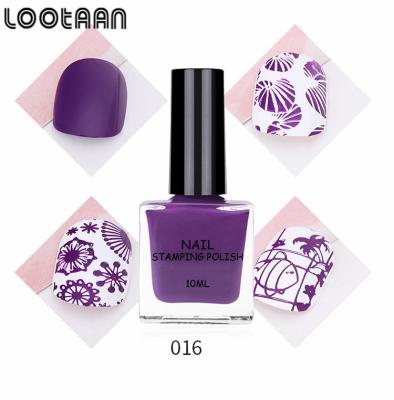 China Beauty Care Nail Tool 10ML Nail Stamping Polish Nail Art Colorful Nail Varnish for sale