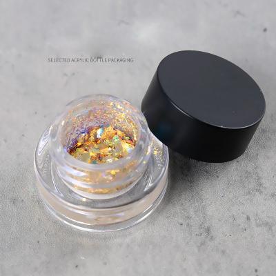 China DIY Nail Art Cosmetic Colored Powder Chameleon Personal Mirror Flakes Metallic Loose Flakes Holographic Powder Neon Flake Dye for sale