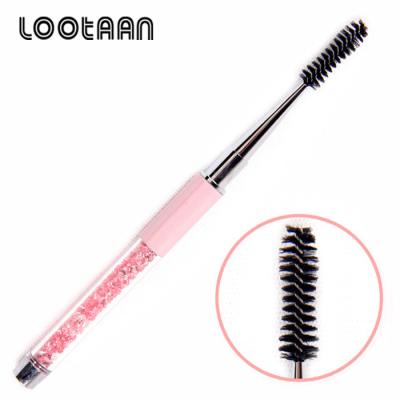 China Wholesale 2018 Beauty Care Makeup Tools Cosmetics Makeup Tools 3D Fiber Lashes Mascara Brush Private Label For Eyelash Extensions for sale