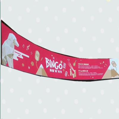China flexible soft module led display, circle led display, soft led display chinese xxx xxx video wifi soft led display module for sale