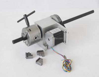 China 2.0N.m Torque 4th Holding Spindle With 1:6 Gear Ratio And Chuck 5M-6-100A for sale