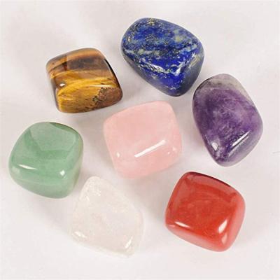 China Wholesale Customized America Reiki Crystal Therapy Stones Chakra Gift Set With Box for sale