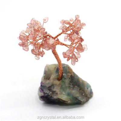 China Wholesale Europe Folk Healing Crystal Craft Tree Natural Natural For Decoration for sale