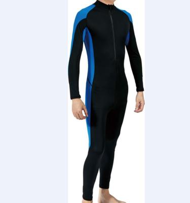 China Men's Full Body Dive Skin Lycra Rash Guards Diving Suits Swimsuit UPF50+ Customized Anti-UV for sale