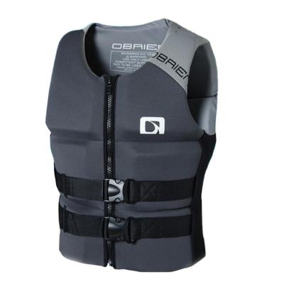 China Customized Private Label Mens SBR Neoprene Running Neoprene Orange Red Black Sea Scooter Fishing Surfing Impact Buoyancy Vest Life Jacket for sale