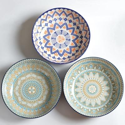 China Full size viable ceramic salad bowl range for sale