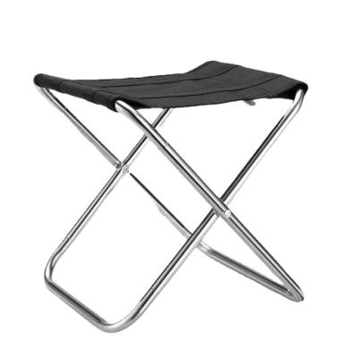 China Kikako Lightweight Folding Portable Camping Stool Chairs Aluminum Alloy Fishing Stool For Camping Fishing for sale