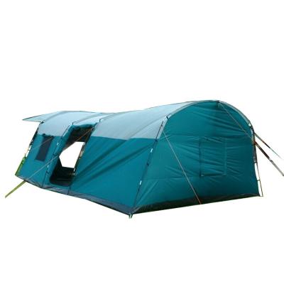 China Double tent. OEM Multi-Specification Oxford 12 Person Disaster Relief Two-Chamber High Quality Shelter Tent for sale