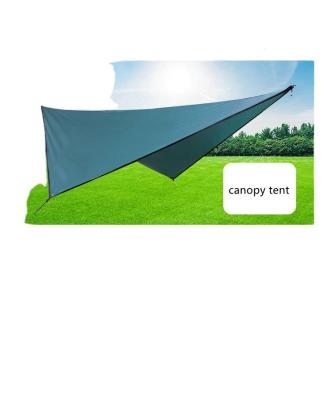 China Raining Outdoor Ultralight Waterproof Diamond Shaped Canopy Four-Corner Portable Canopy Tent For Camping for sale