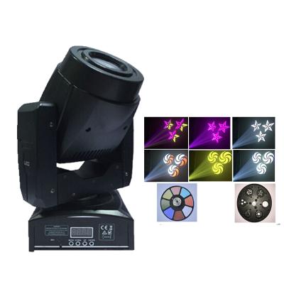 China 60W Hotel LED Spot Motor Head Light 3 Prism Stage Shows DJ Equipment Nightclub Light Installation Led Stage Light for sale