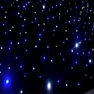 China led curtains for stage backdrops interesting night event twinkle light curtain led star curtain 4m*6m for sale