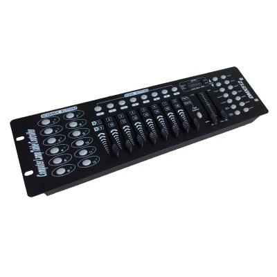 China Cheap DJ Operator Dimming Console DMX 192 Controller For Stage Disco Party Lights And Equipment 48*7*13.5cm for sale