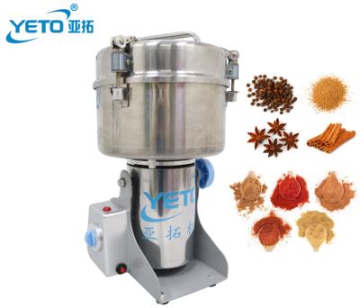 China Commercial Grain Hammer Mill Easy Operation Grain Crusher Machine Spice Powder Industrial Pulverizer Grinding Machine For Sugar Rice Herb Chili C for sale