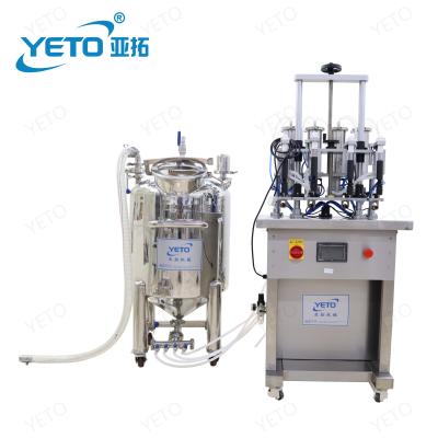 China Cosmetic Oil Vacuum Food Negative Pressure Perfume Bottle Small Perfume Filling Equipment Machine Liquid Filler For Sale for sale