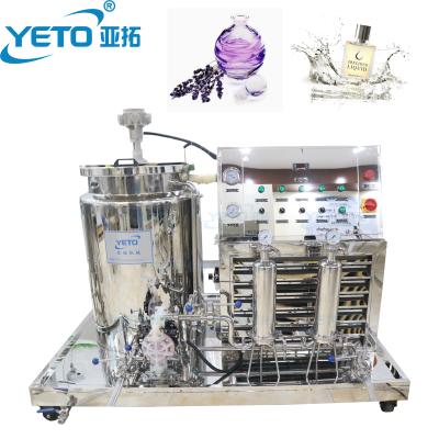 China YETO-100L High Efficiency Perfume Freezing Machine Refrigerator Mixer Perfume Making Machine Equipment Small Capacity Perfume Mixer for sale