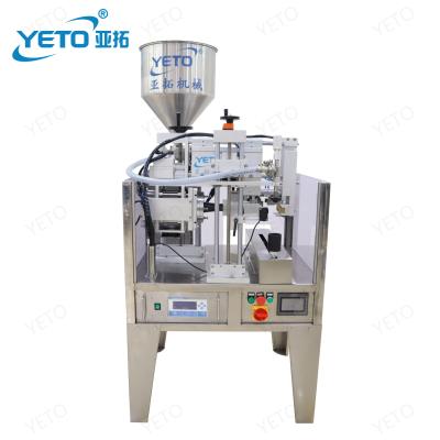 China Semi Automatic Ultrasonic Plastic Soft Cosmetic Cream Ointment Tube Lotion Paste Food Toothpaste Filling Sealer Machine for sale