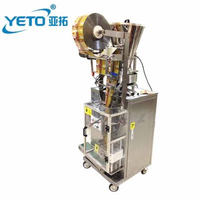 China Automatic Food YETO Cereal Grain Sugar Beans Filling Vertical Bag Foil Film Weighing Pouch Seal Filling Filling Machine for sale