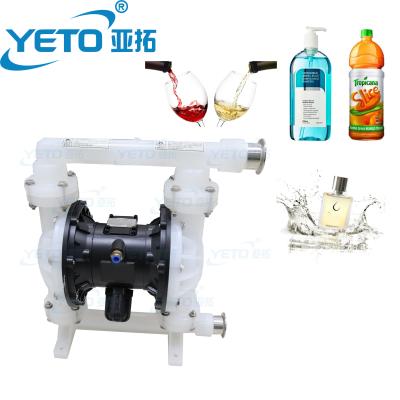 China Automotive Industry YETO-Fragrance Diaphragm Pump Water Transfer Pump Equipment Lotion Anti-corrosion Pneumatic Chemical Transfer Machine for sale