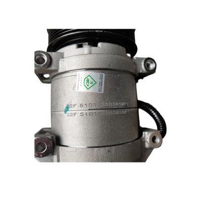 China High quality car air conditioner system air conditioner compressor for truck construction machinery parts for sale