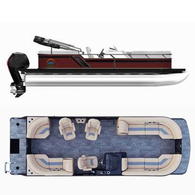 China KinOcean Sport Fishing Power Aluminum Freshwater Commercial Aluminum Boat For Sale for sale