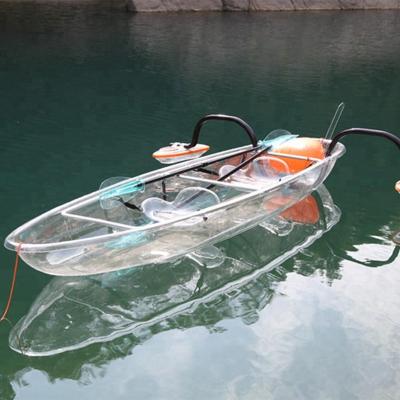 China Packing Transparent Kayak Kinocean China Clear Kayak For 2 Person for sale