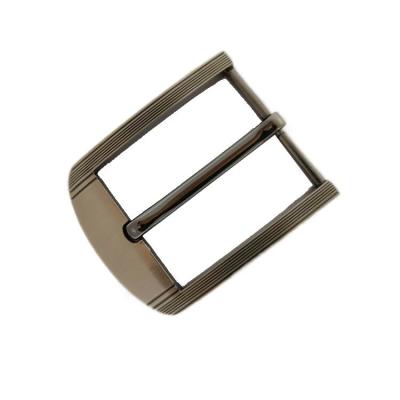 China Zinc Alloy Belts Pin Metal Belt Buckle Simple Use Pin Buckle Custom Belt Accessories 40mm for sale