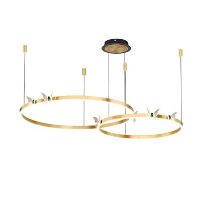 China Modern Nordic Modern Simple LED Lights Chandelier Living Room Light Decorate Pendant Lamp For Home Hotel for sale