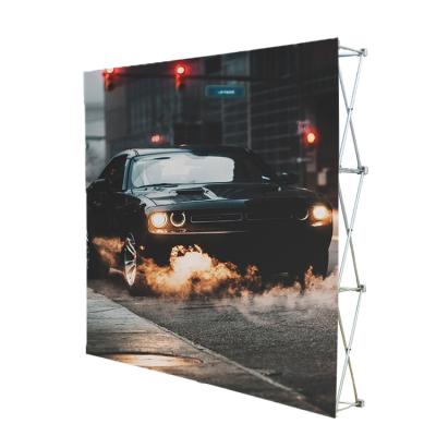 China Eco-friendly pop up exhibition trade show fabric display backdrop portable outdoor wall pop up display for exhibition wall for sale