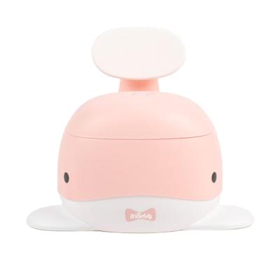 China Best Selling Funny Cute Non-Toxic Whale Shape Baby Potty Training Seat Baby Potty Chair Kids Toilet Potty Chair for sale