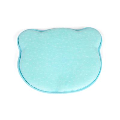 China Protect Baby Head Newborn Infant Caring Kids Rest Memory Shape Pillow For Flat Head Forming Sleeping Baby Head Pillow for sale