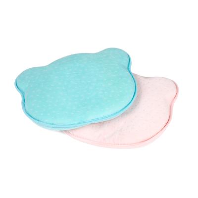 China Protect Baby Infant Main Product: Caring Newborn Baby Kids Rest Memory Shape Pillow For Flat Head Shaping Sleep Baby Head Pillow for sale