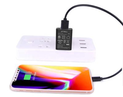 China Factory Direct Sale Portable Input Voltage 100-240V UK Plug 5V 2A 10W USB Wall Charger iPhone X Charger for sale