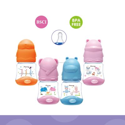 China BPA Free Standard-Neck Baby Bottle 2.5oz PP for sale