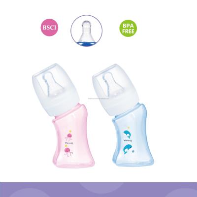 China BPA Free Standard-Neck Baby Bottle 3oz PP for sale