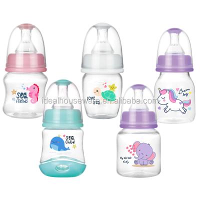 China BPA Free Newborn Baby Mini PP Feeding Bottle for sale