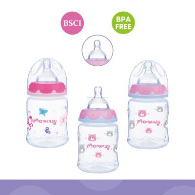 China BPA Free Standard-Neck Baby Bottle 5oz PP for sale