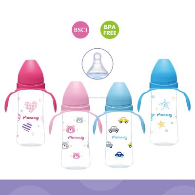 China BPA Free PP Wide-Neck Baby Bottle 11oz/330ml for sale