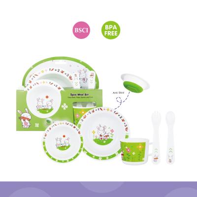 China Momeasy BPA Free 4PCS pp Baby Feeding Set BPA Free for sale