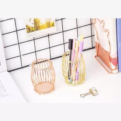 China 2021 New Makeup/Nail Art Pen Brush Holder ASN-BJ-002 Art Brush Organizer Round Shape Nail Art Brush Holder for sale